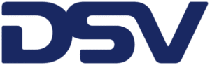 Logo DSV, cliente de Xsense