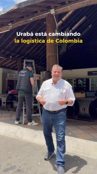 Punto estratégico en la vía a Urabá
